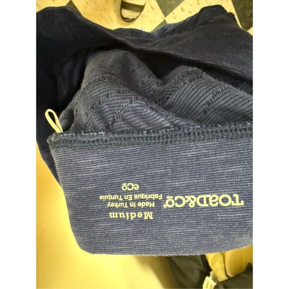 Toad & Co. Samba Wave Short Skirt Breton Blue Organic Cotton Medium - Picture 3 of 5